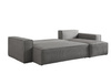 Ecksofa mit universelle Ottomane und Schlaffunktion KARL Gelb