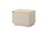 Nachttisch mit Schublade GLAM Beige 