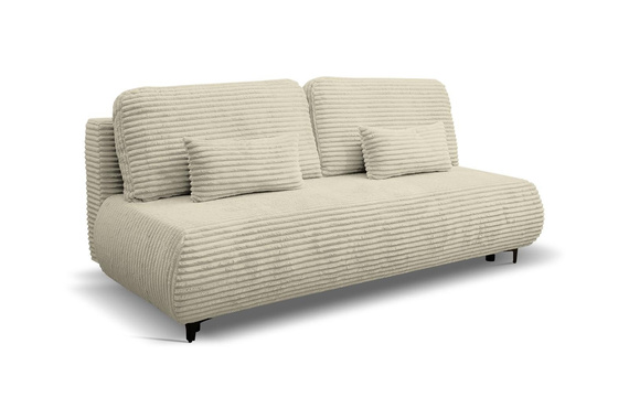 2 Sitzer Schlafsofa ohne Armlehnen creme NEO