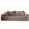 Modern cordstoff Schlafsofa beige CORDI