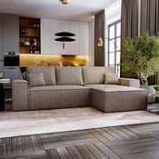 Ecksofa L-form MALAG Beige