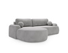 Premium Ecksofa L-Form OLIO Grau