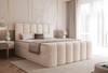 Boxspringbett BUBBLE mit Topper Komfort 200x200 Hellbeige