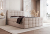 Boxspringbett Cloudy 140x200 gepolstertes beige PADDY