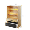 Regal mit 2 Schubladen mit LED-Beleuchtung BOB