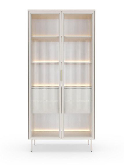 Vitrine mit LED-Beleuchtung Kaschmir MARBELA