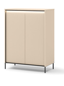 Kommode mit Ablagefach Beige FLORE