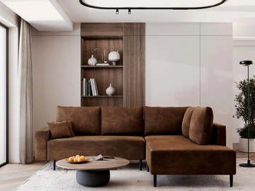 Ottomane Rechts \ Braun