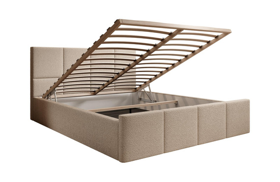 Polsterbett Madera 120x200 Grau