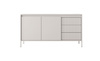 Kommode mit Lamellen JULO Beige