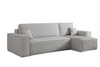 Ecksofa mit universelle Ottomane und Schlaffunktion KARL Grau
