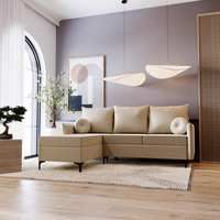 Ecksofa mit Schlaffunktion LEO Beige