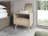 Nachtisch mit Schublade Skandinavisch design MARIA Beige