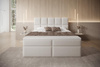 Schlafkomfort Boxspringbett 160x200 Weiß PUENTE
