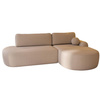 Ecksofa Gemütlich OLIO Hellbeige