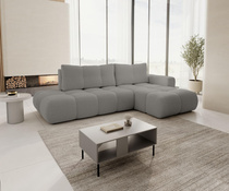 Modern L-form Ecke links oder rechts MOSSA GRAU