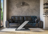 Couchtisch AMI Schwarz Hochglanz+Beton