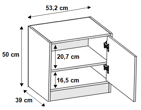 Garderoben-Set MALTI Weiß + Grün