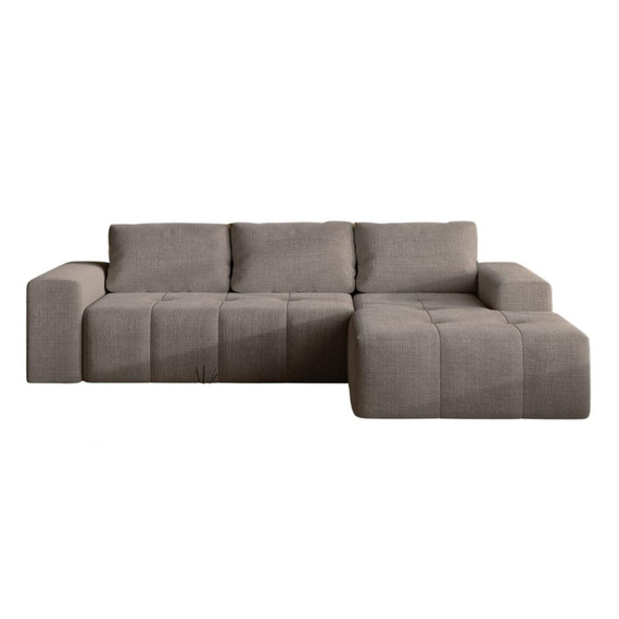 Wohnsofa im Trend Design Braun