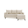 Ecksofa mit Schlaffunktion LEO Breite Graphit