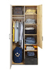 Kleiderschrank mit Schublade BOB zweitürig Artisan Eiche