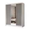 Schwebetürenschrank für das Schlafzimmer VENTURA Weiß