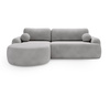 Premium Ecksofa L-Form OLIO Grau