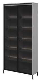 Grau \ mit LED-Beleuchtung