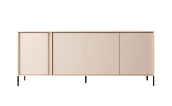 Kommode mit 4 Türen NINA Beige