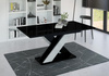 Esstische Modern AMI Schwarz Hochglanz+Stone