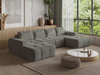 Stilvolles Sofa modern Graphit