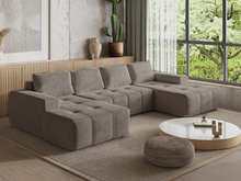 Elegantes Sofa für Wohnzimmer Braun