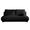 Sofa ohne Armlehnen, moderne runde Form, Moderne Couch