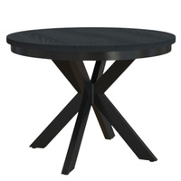 Runde Esstische BELLAMI Schwarz Holz