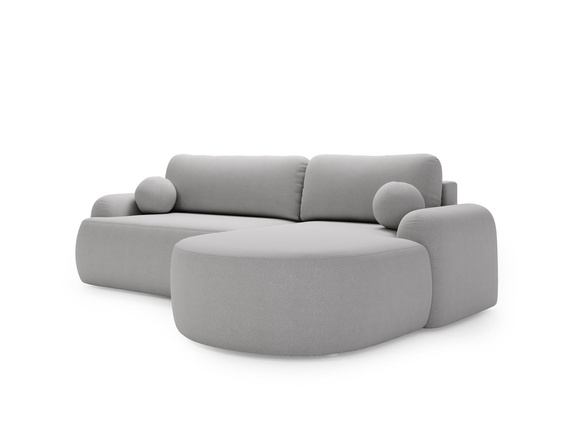 Modernes Ecksofa L Form OLIO Grau