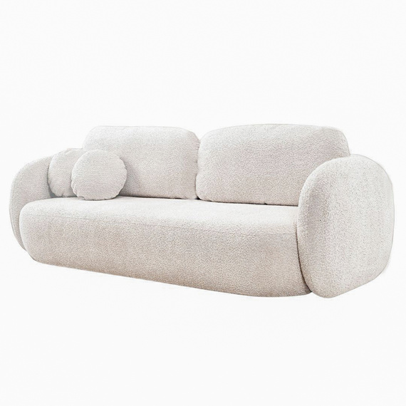 Bequemes Schlafsofa modern Weiß OLIO