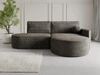 Ottomane Rechts \ cord \ Graphit