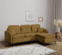 Ecksofa mit Schlaffunktion BELLA Gelb