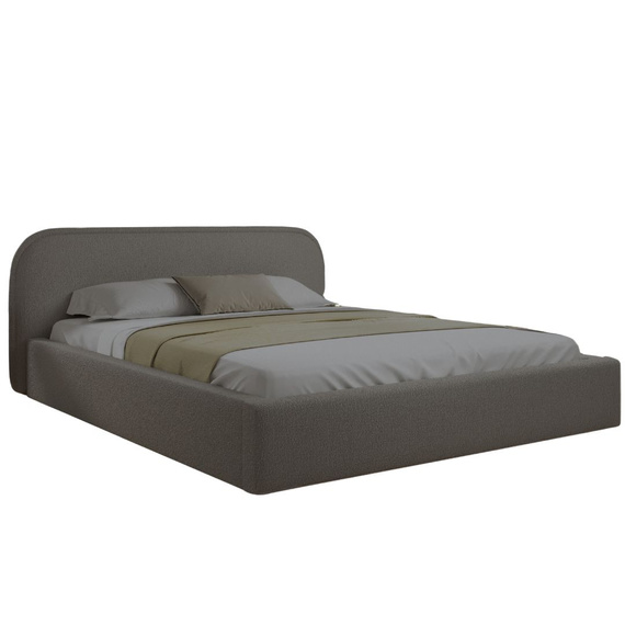 Designer Doppelbett Polsterung 180x200 Graphit