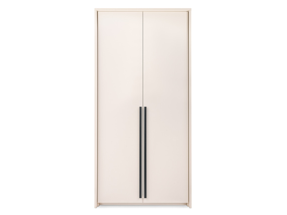 Kleiderschrank klein für Schlafzimmer GOLDAS Beige