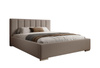 Polsterbett Boucle 120x200 Dunkelbeige