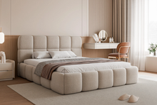 Stauraumbett mit Bettkasten CLOUDY 160x200 Beige