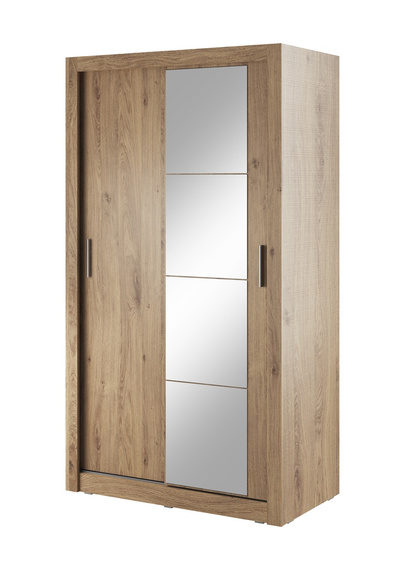 Schwebetürenschrank mit Spiegel ARTI 06 Eiche Shetland