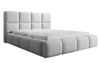 Bett modern aus Bouclé MERID 120x200 Grau