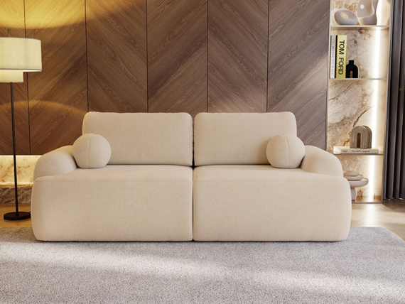 Schlafsofa Bouclé Teddy 240cm modern TEDI