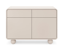 Kommode mit runden Füßen Beige ALDOS