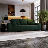Schlafsofa mit Bettkasten MALAG Grün
