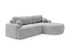 Premium Ecksofa L-Form OLIO Grau