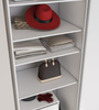 Schwebetürenschrank LAVIAS mit Spiegel Weiß