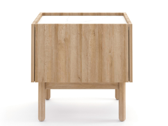 Nachtisch mit Schublade Scandi POP Eiche riviera